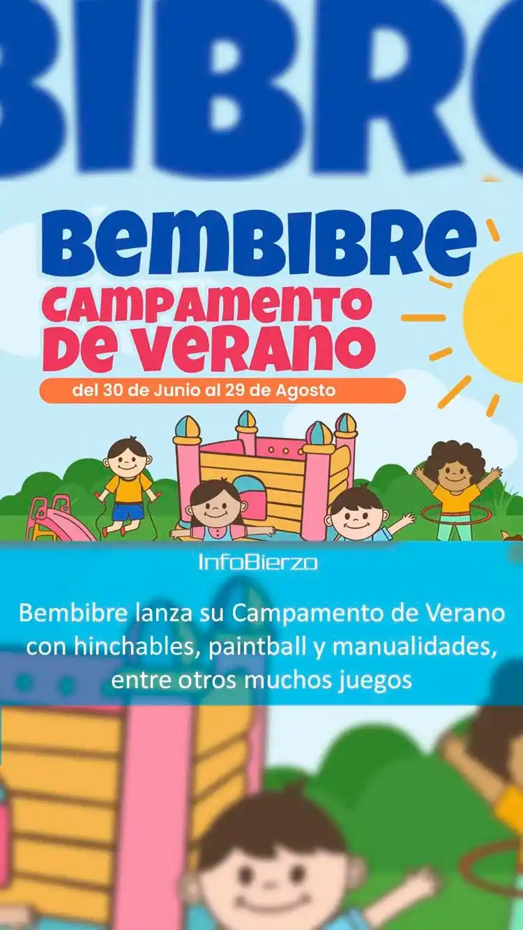 Image from InfoBierzo: Bembibre lanza su Campamento de Verano con hinchables, paintball y man...