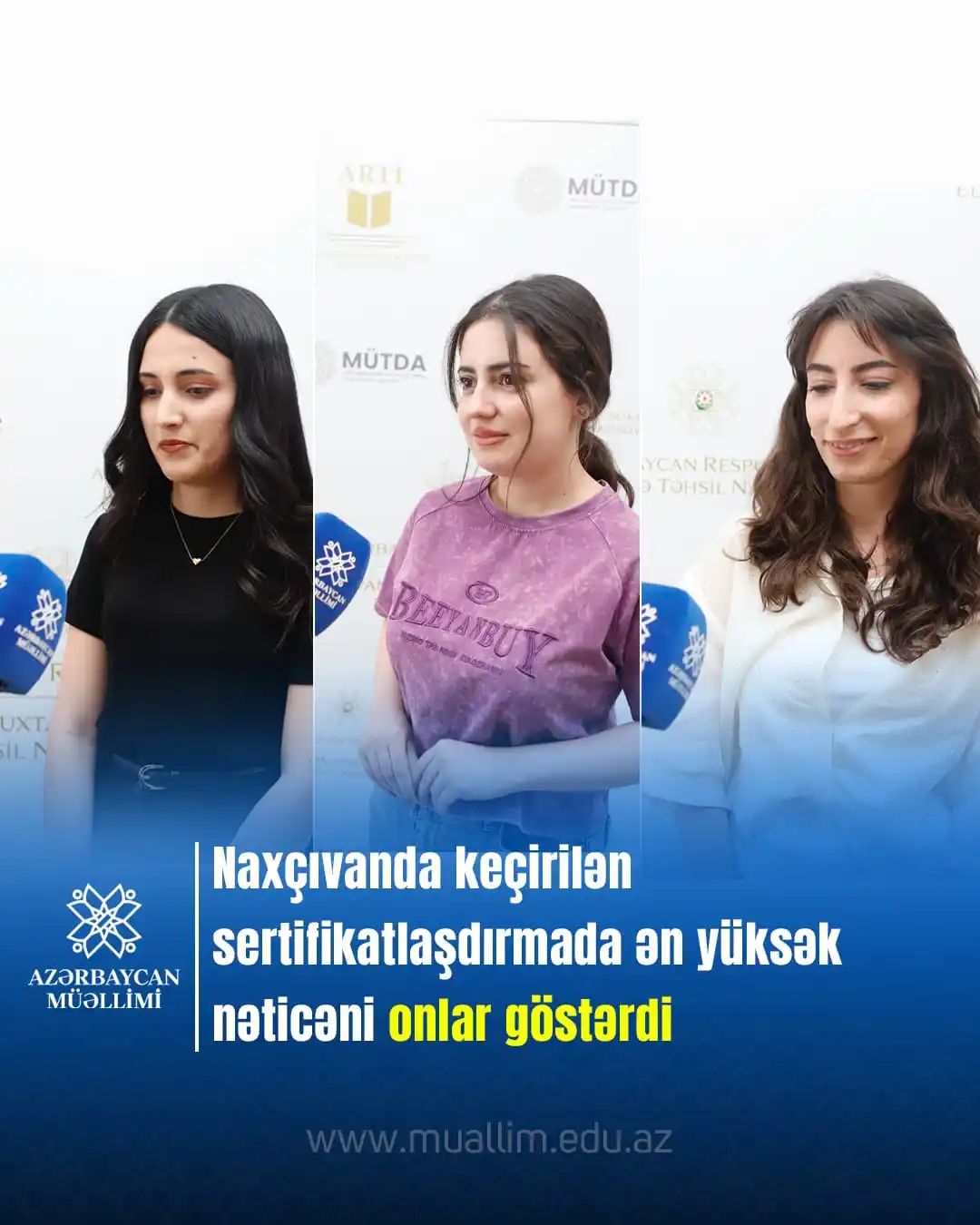 Image from Elm və təhsil media: Bugünkü sertifikatlaşdırma imtahanında Naxçıvan Muxtar Respublikasının...