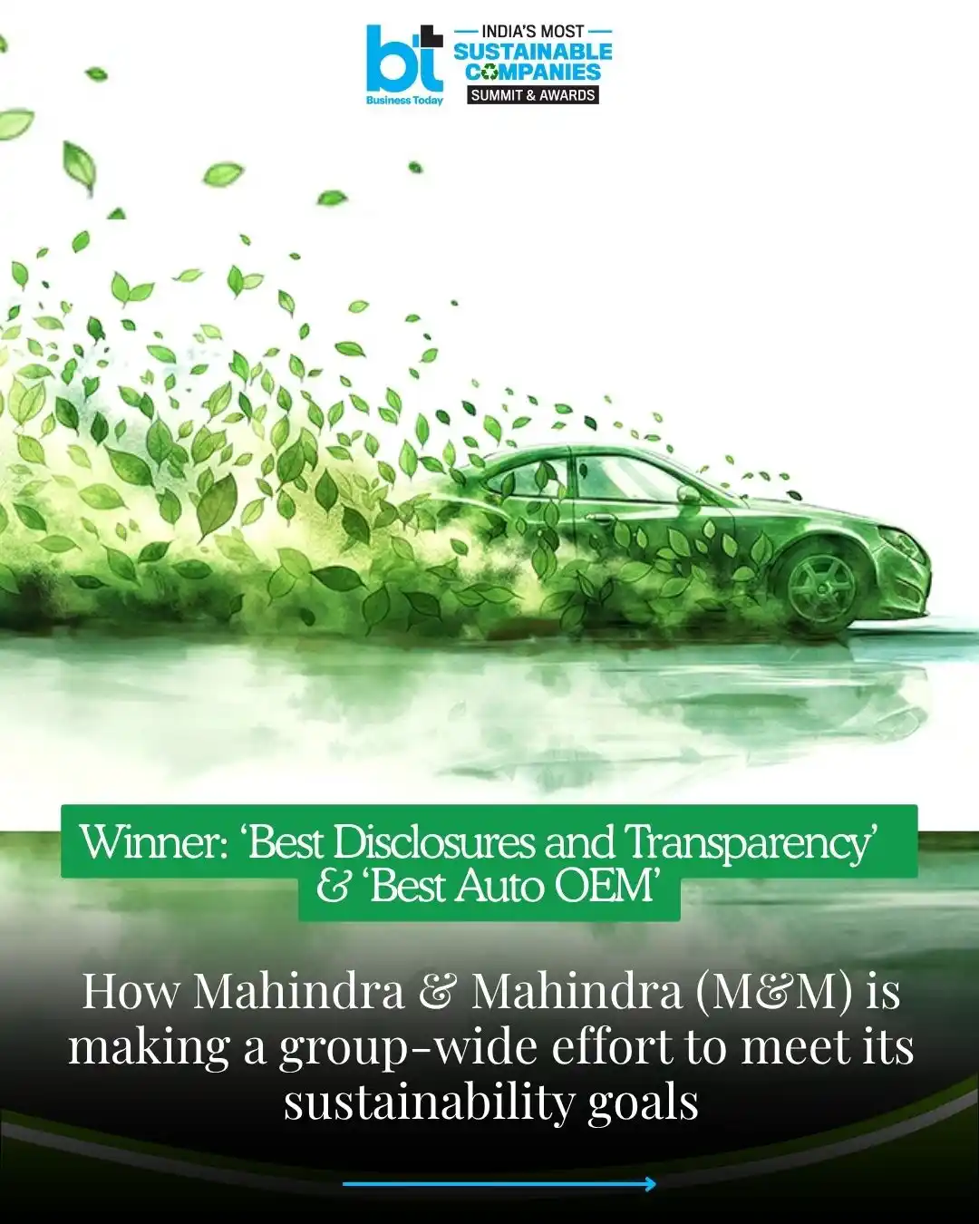 Image from Business Today Magazine: *📚📖 Business Today Magazine | Mahindra & Mahindra is racing ahead to...