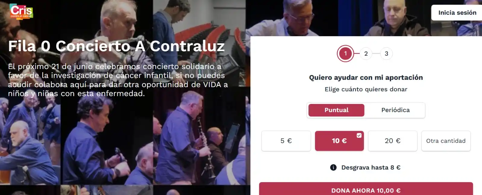 Image from CanalChamartín: ¡Chamartín solidario! Si no puedes asistir al 🎶 concierto  A CONTRALU...