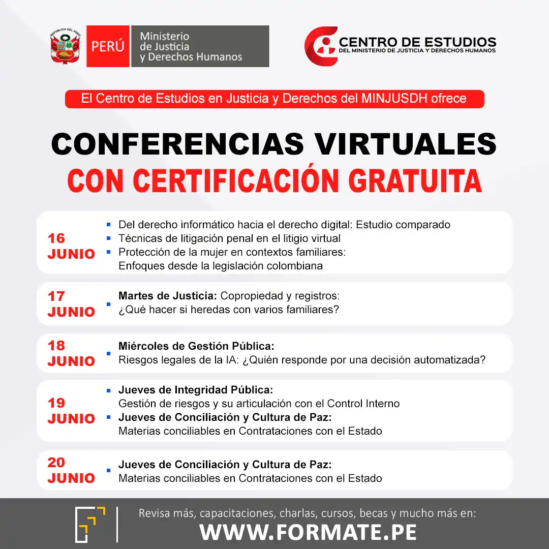 Image from Convocatorias Administración: Empleos - Prácticas - Capacitaciones: 📢 ¡Charlas gratuitas! del COFIDE ✅Más información👉 https://www.forma...