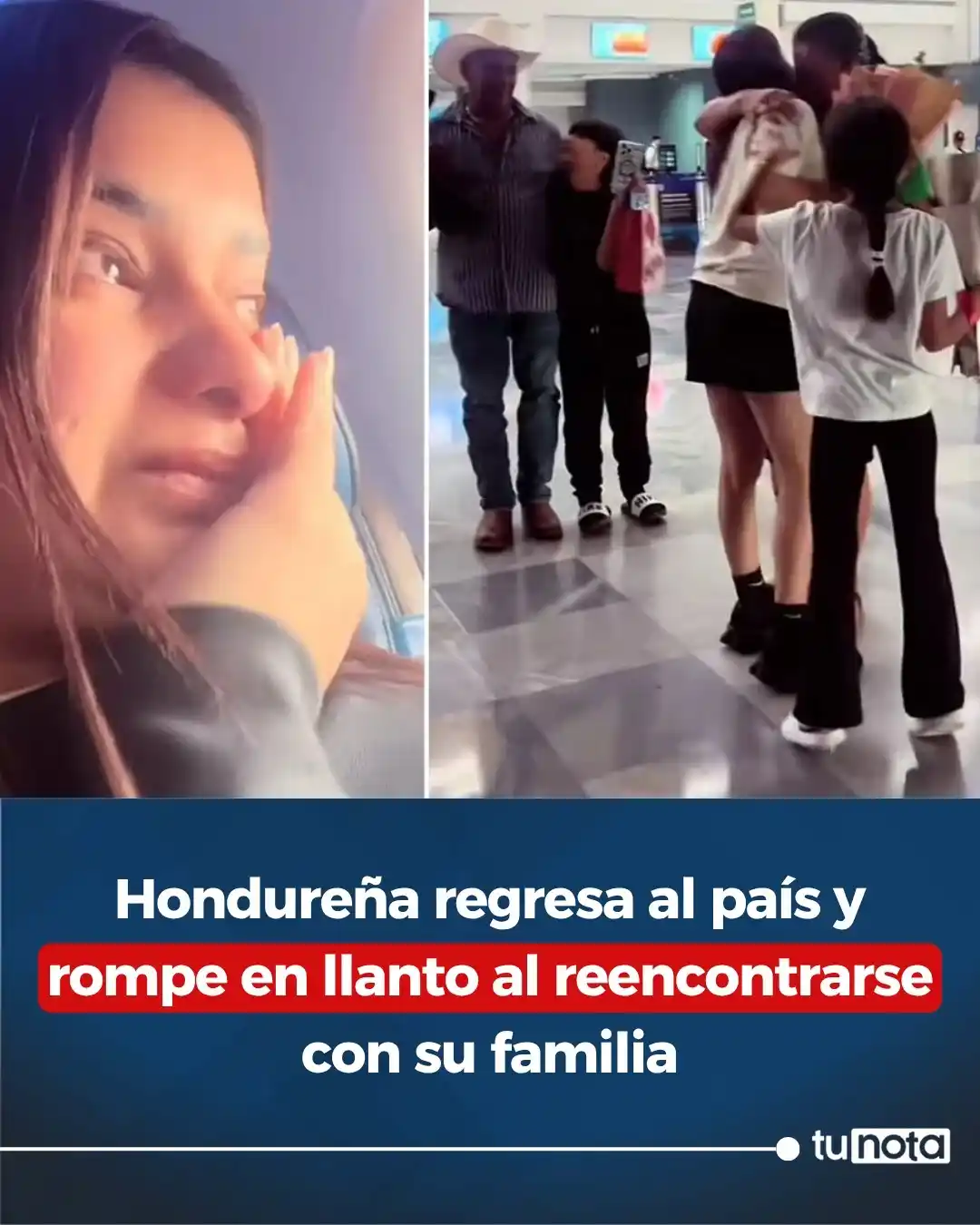 Image from tunota: 🔴¡Con lágrimas en los ojos y el corazón lleno de emoción familia se r...