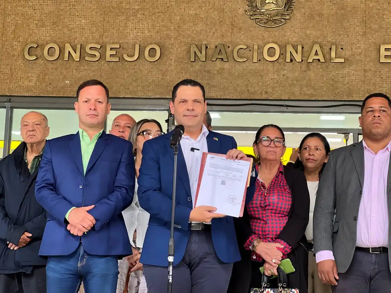 Image from Partido COPEI: 𝗖𝗼𝗽𝗲𝗶 𝗶𝗻𝘀𝗰𝗿𝗶𝗯𝗲 𝗮𝗻𝘁𝗲 𝗲𝗹 𝗖𝗡𝗘 𝘀𝘂𝘀 𝗰𝗮𝗻𝗱𝗶𝗱𝗮...