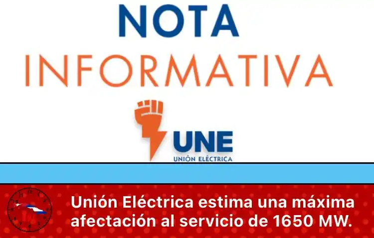 Image from Última Hora Cuba🇨🇺: 🔋🇨🇺Situación <a class="text-blue-500 hover:underline cursor-pointer...