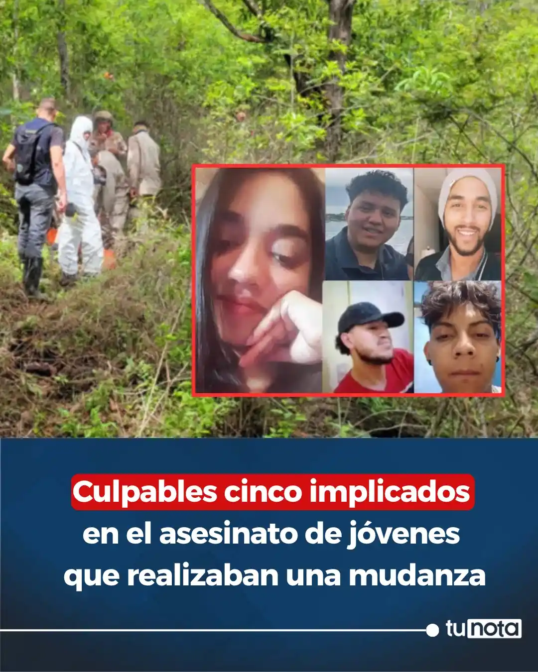Image from tunota: 🔴Declarados culpables implicados en la muerte de cinco jóvenes que fu...