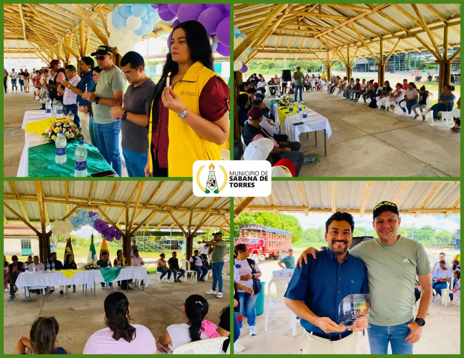 Image from Prensa Municipio Sabana de Torres: 🙌🏻Desarrollamos un emotivo acto para conmemorar el Día de la Memoria...