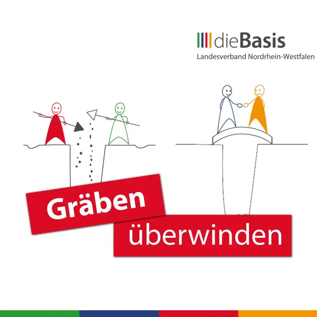 Image from dieBasis NRW: 🧠 *Dialog statt Tunnelblick: Gemeinsam weiterdenken!* 🤝 🔎 *Spaltun...