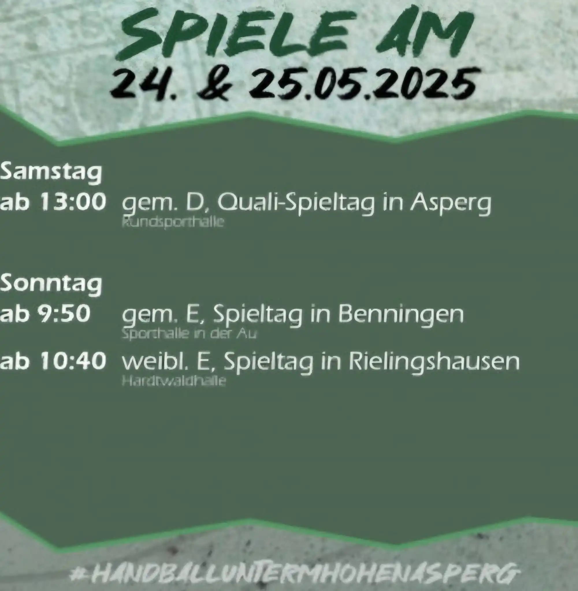 TSV Asperg Handball post