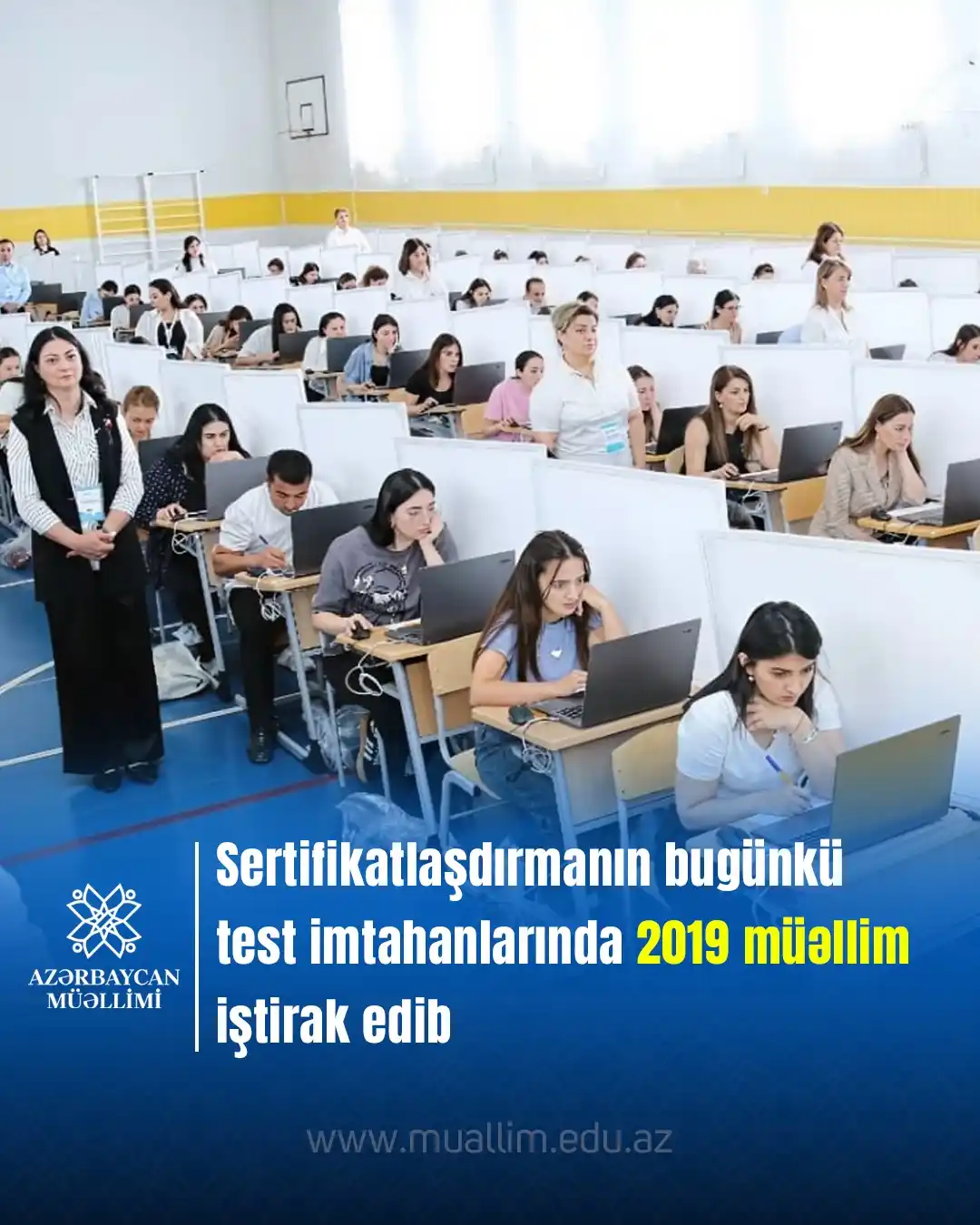 Image from Elm və təhsil media: Dövlət ümumi təhsil müəssisələrində çalışan müəllimlərin sertifikatlaş...