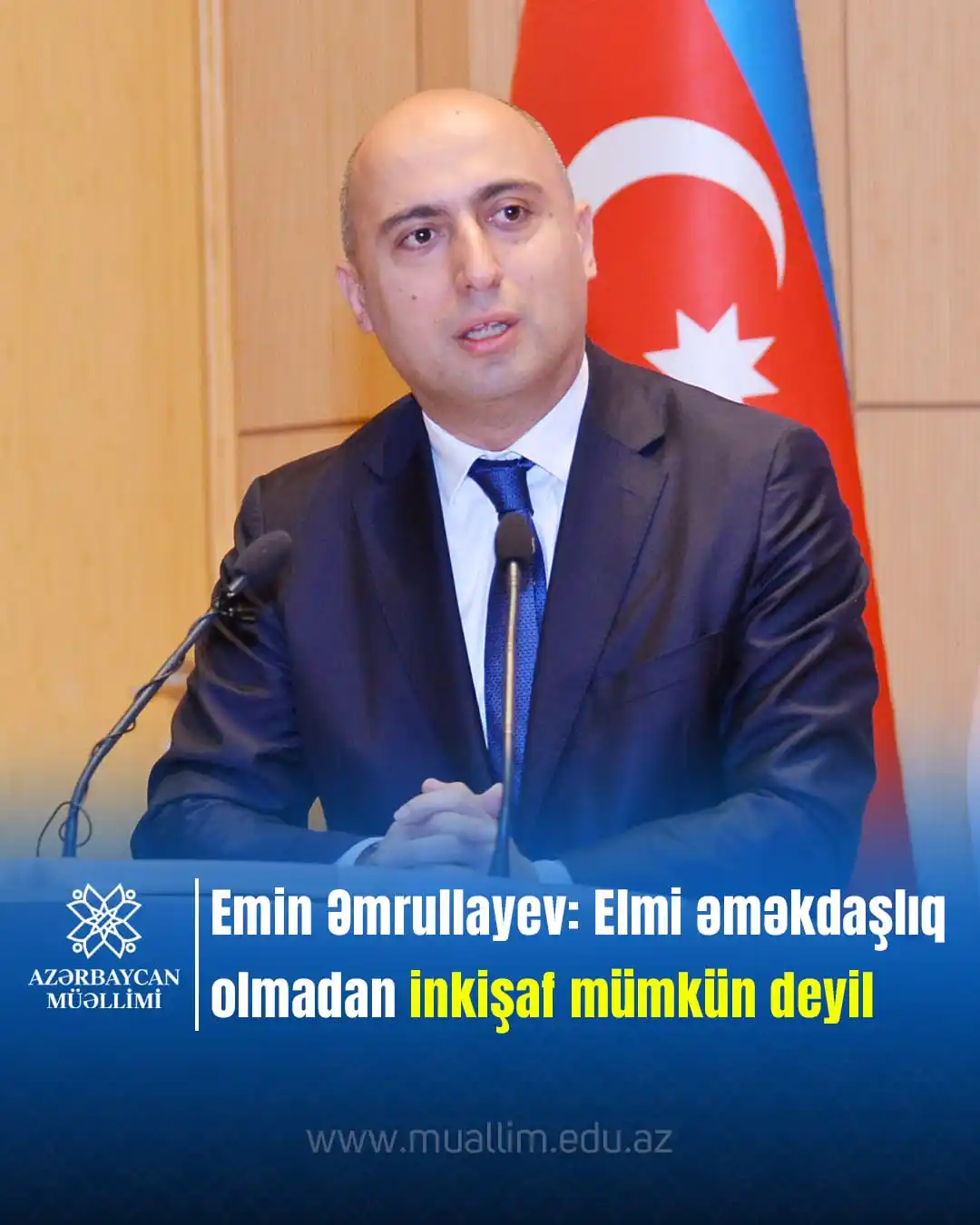 Image from Elm və təhsil media: "Elm elə bir sahədir ki, onu nə bir təbəqəyə, nə bir şəxsin adına, nə ...