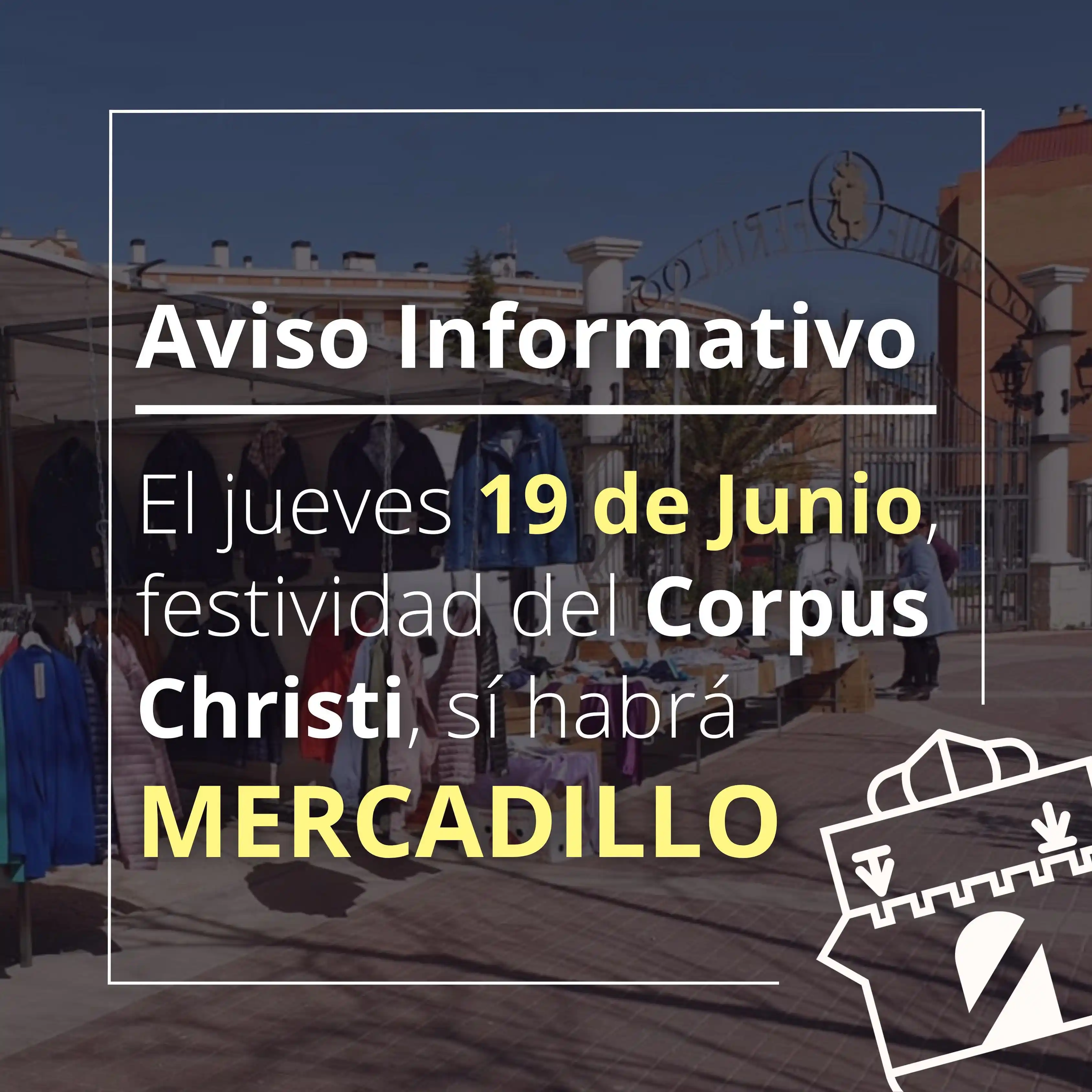 Image from Ayuntamiento de Tarancón: 🛍️ Este jueves, 19 de junio, festividad del <a class="text-blue-500 h...