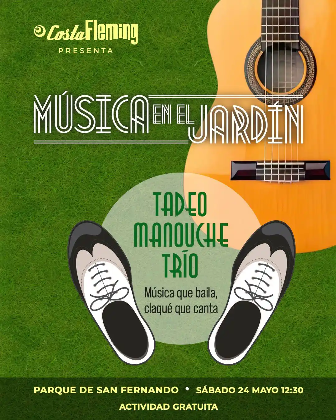 Image from CanalChamartín: 📆Este sábado, a las 12:30 h, en el Parque de San Fernando, no te pier...