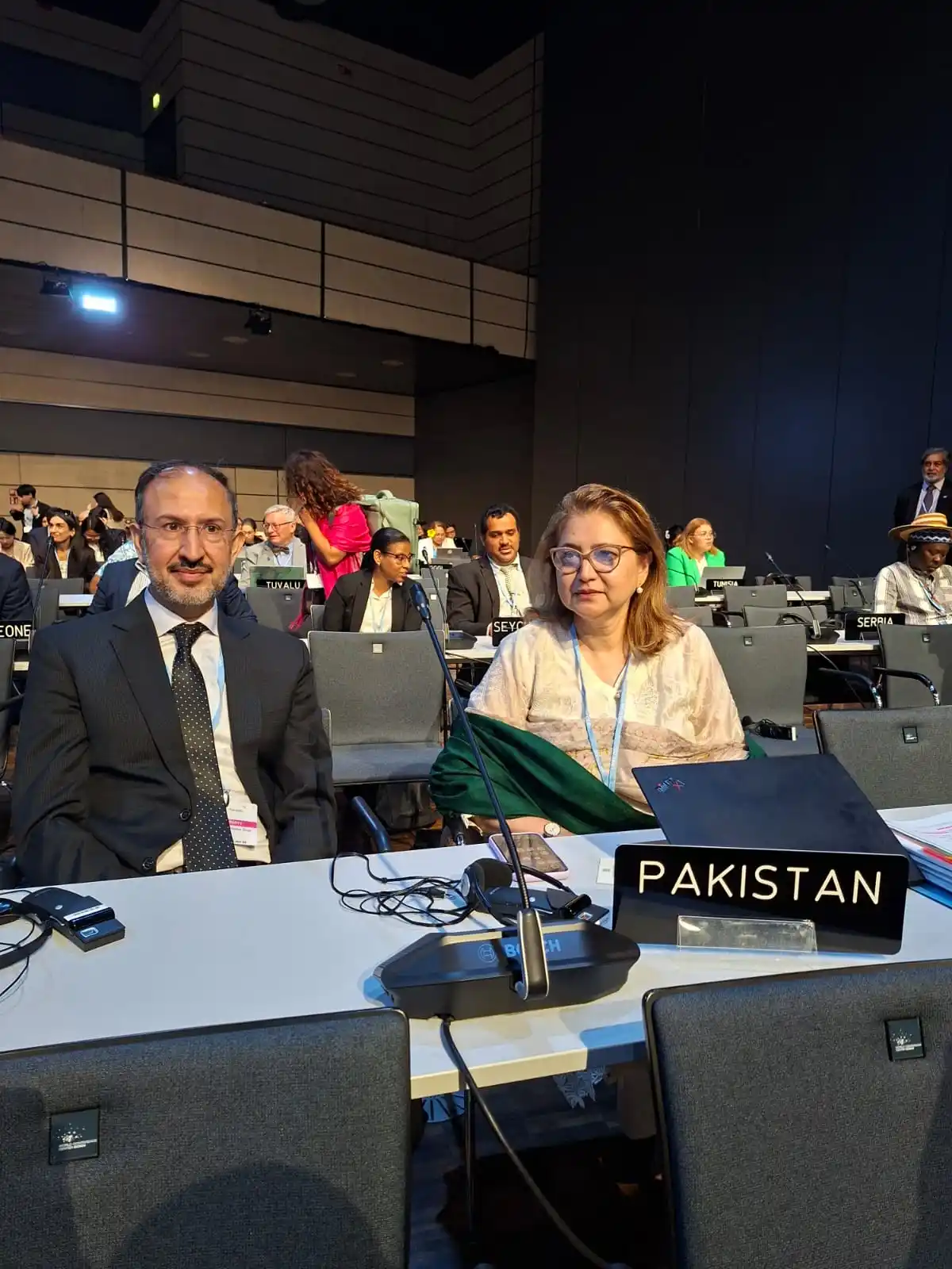 Image from Ministry Of Climate Change, GoP 🇵🇰: Federal Secretary, Ministry of Climate Change, Ms. Aisha Humera Morian...
