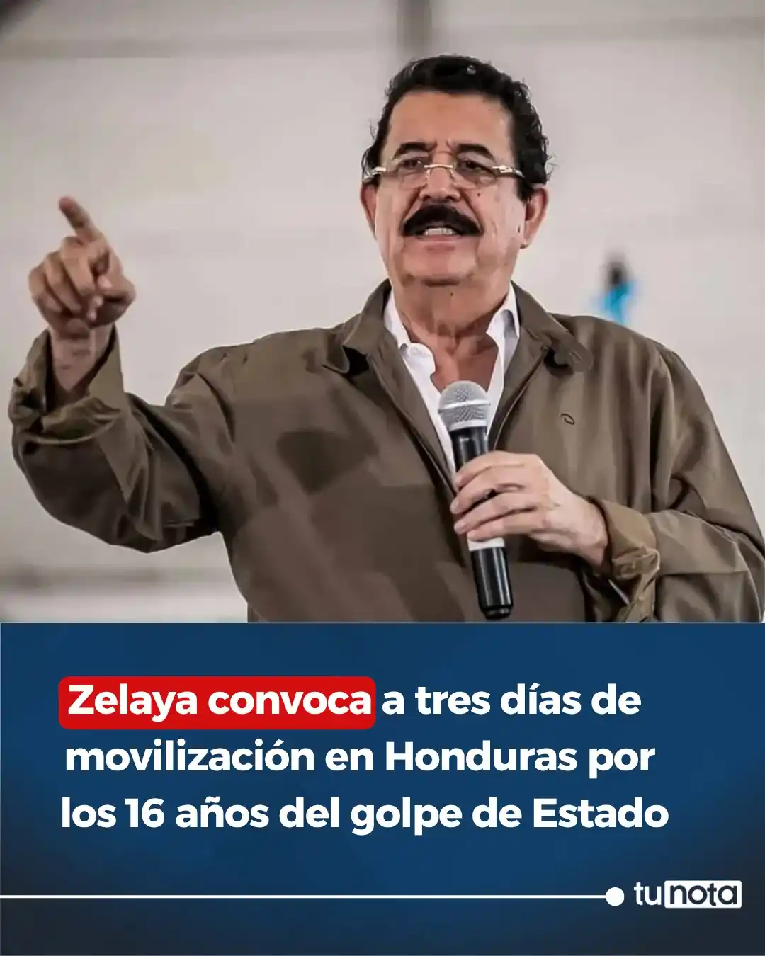Image from tunota: 🔴"¡Fraudes nunca más!":  Zelaya convoca a movilizaciones. Aquí todos ...