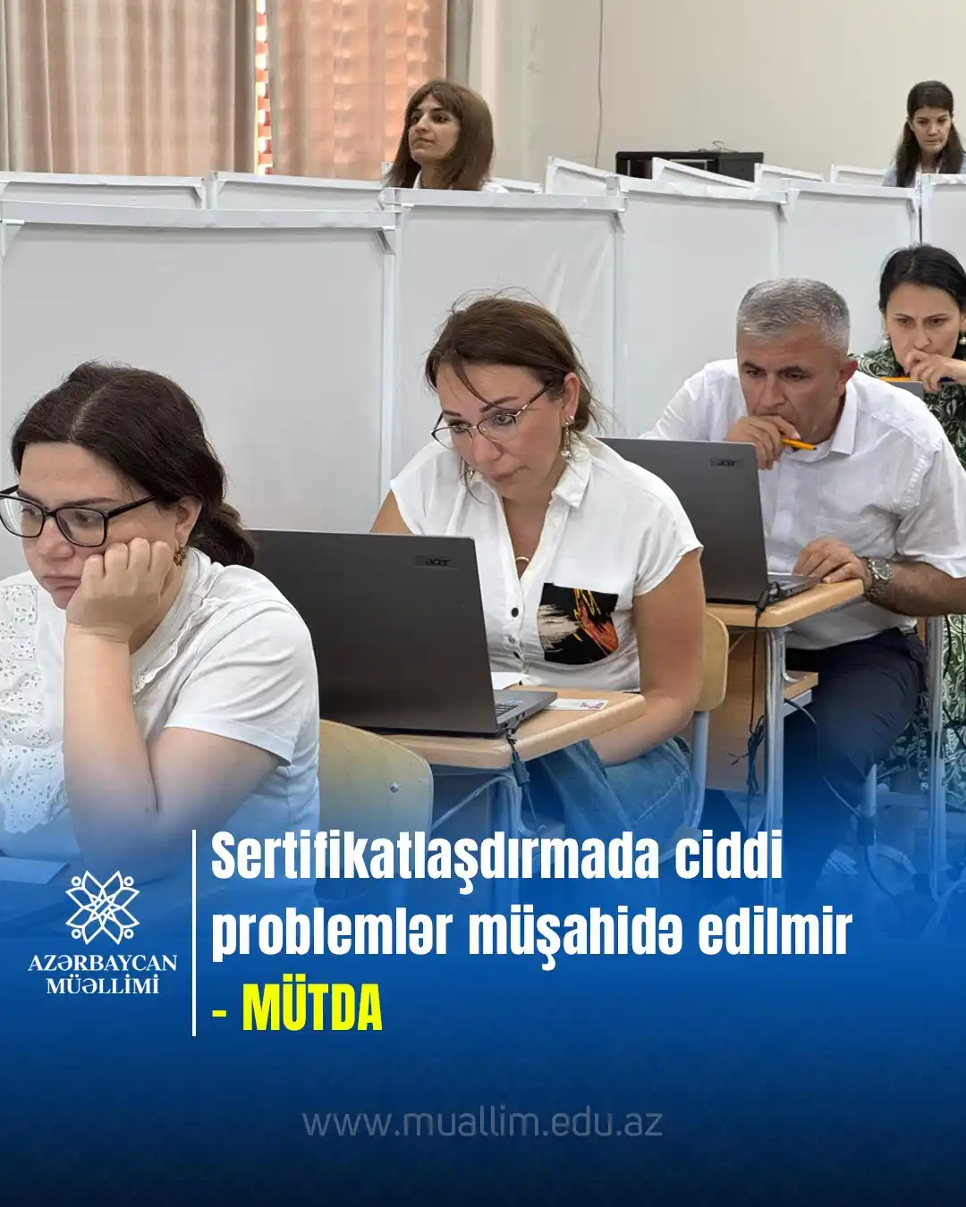 Image from Elm və təhsil media: “Hazırkı mərhələyə qədər nə imtahanların təşkili, nə də prosesin idarə...