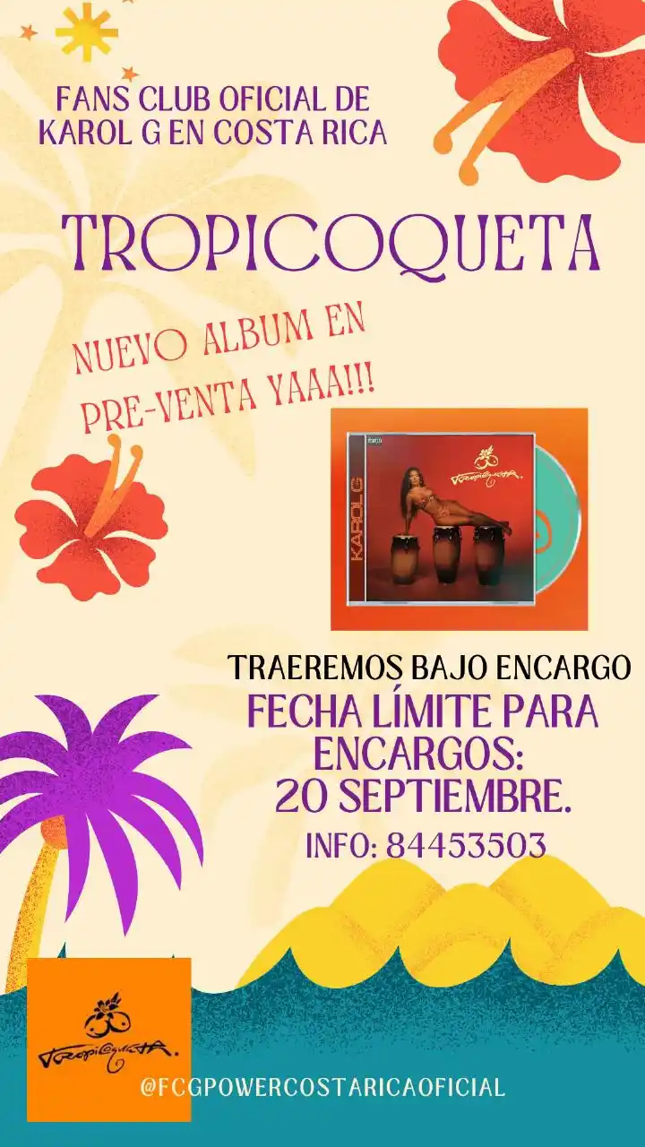 FANS CLUB KAROL G COSTA RICA 🌈🩷🇨🇷🦈🫶🏻 post