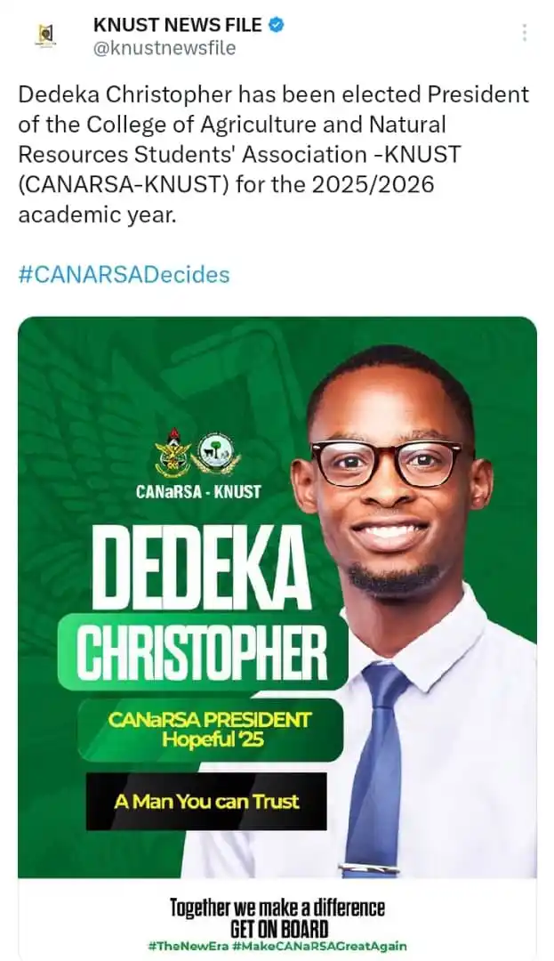 Image from KNUST NEWS FILE: https://x.com/knustnewsfile/status/1935391577397932276?t=hCQXPYraI2DFg...