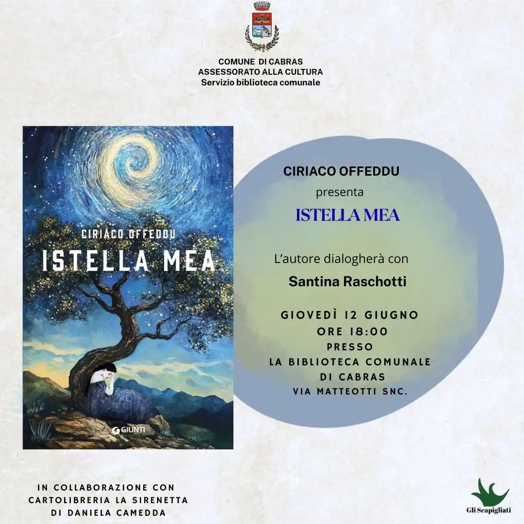 Image from Comune di Cabras: Il Comune di Cabras, attraverso il Servizio Biblioteca Comunale, è lie...