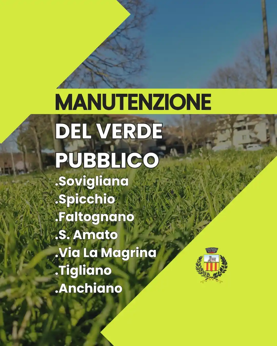 Image from Comune di Vinci: ✂️ Il lavoro degli operai del Comune per la manutenzione e il taglio d...