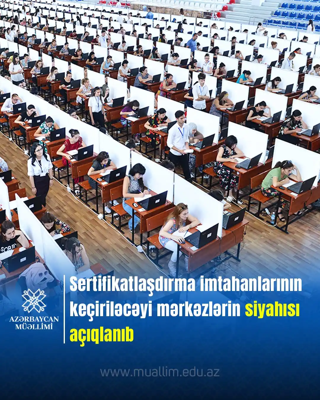 Image from Elm və təhsil media: 📢 İnsan Resursları Mərkəzi Təhsilverənlərin sertifikatlaşdırılması pr...