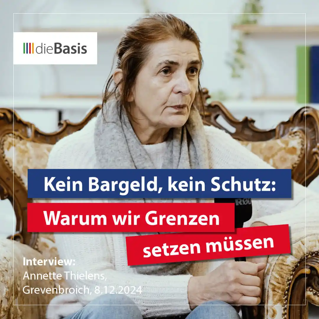 Image from dieBasis NRW: 💶 *Kein Bargeld, kein Schutz: Warum wir Grenzen setzen müssen*  🎬 *Z...