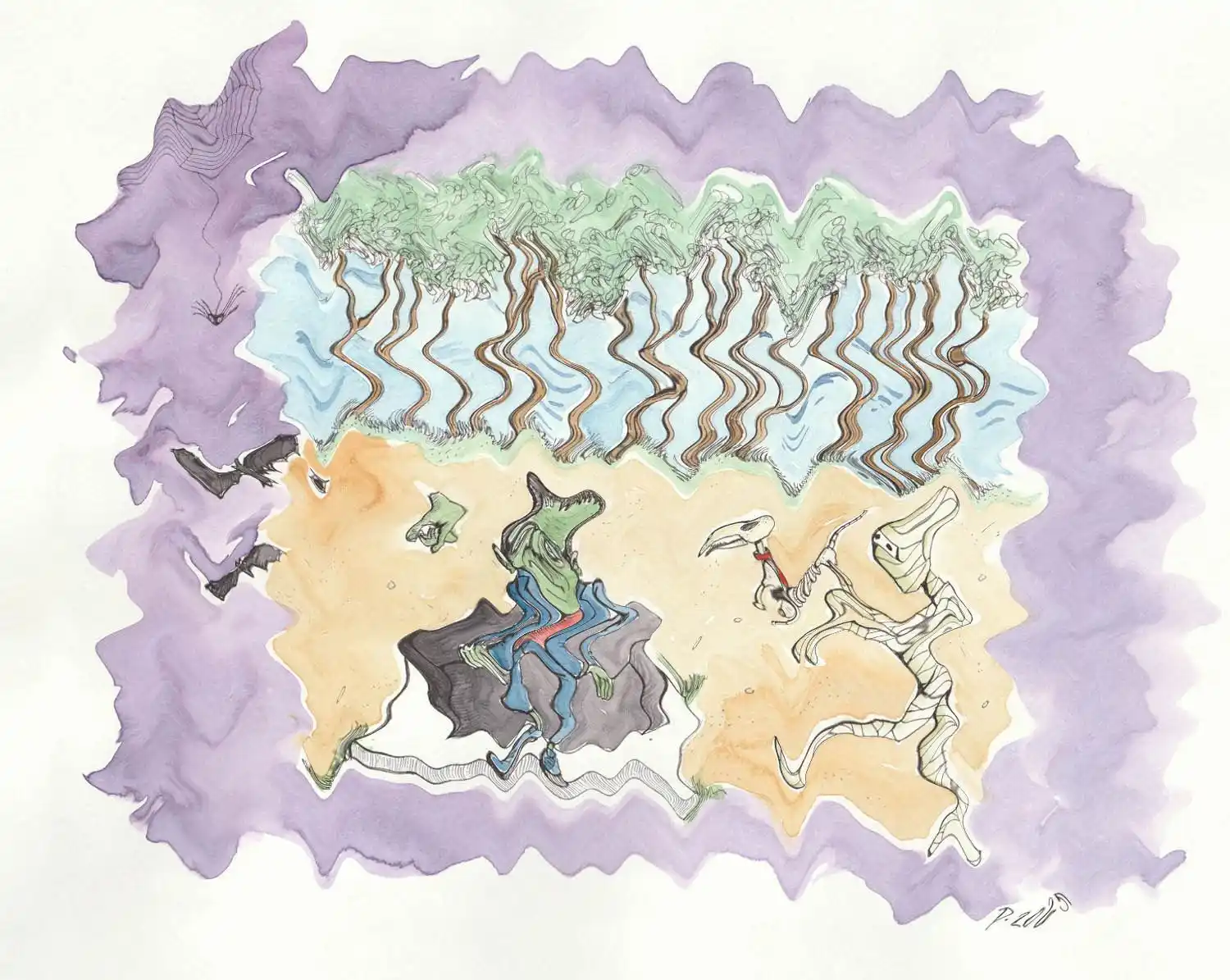 Image from InfoBierzo: La VIÑETA y El Semanal ✍️ El paseo del ríuhhhhhh en Ponferrada 🧟‍♀️  ...