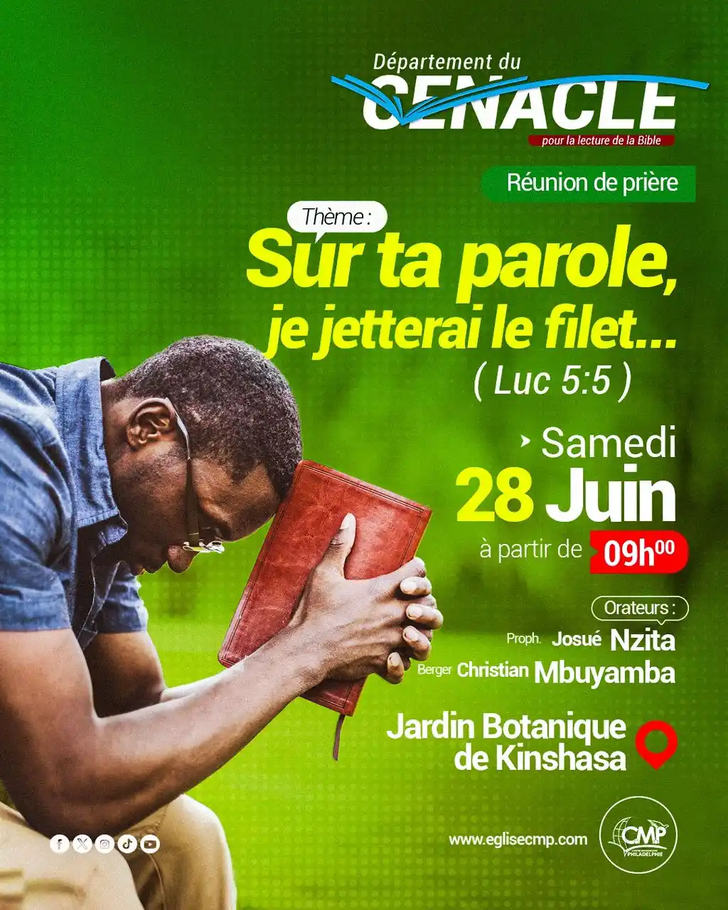 Image from Centre Missionnaire Philadelphie: *Le Département du Cénacle du Centre Missionnaire Philadelphie* nous i...