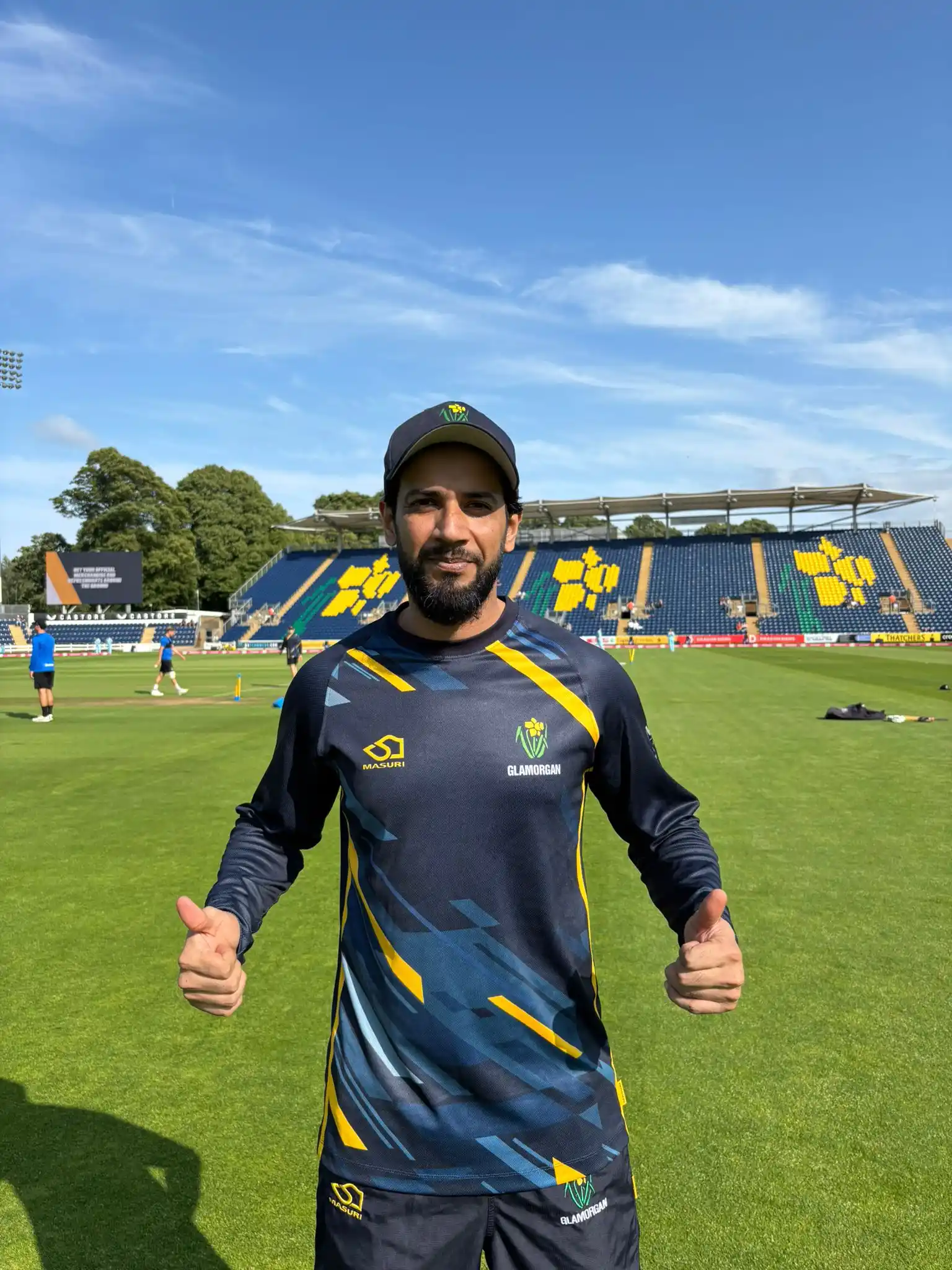 Image from Glamorgan Cricket: Look who’s here 😍🇵🇰🏴 A late addition to our squad for...