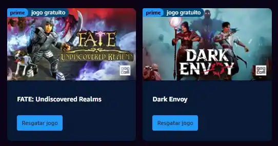 Image from Cupons de Lojas (Shopee, Mercado Livre, etc): Novos Jogos Gratuitos da Semana pelo Amazon Prime Gaming! https://gam...