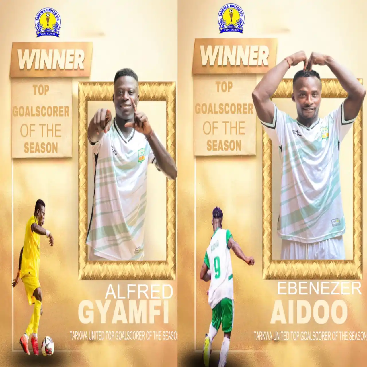 Image from TARKWA UNITED : *Our joint-Top Goalscorers. ⚽️*...
