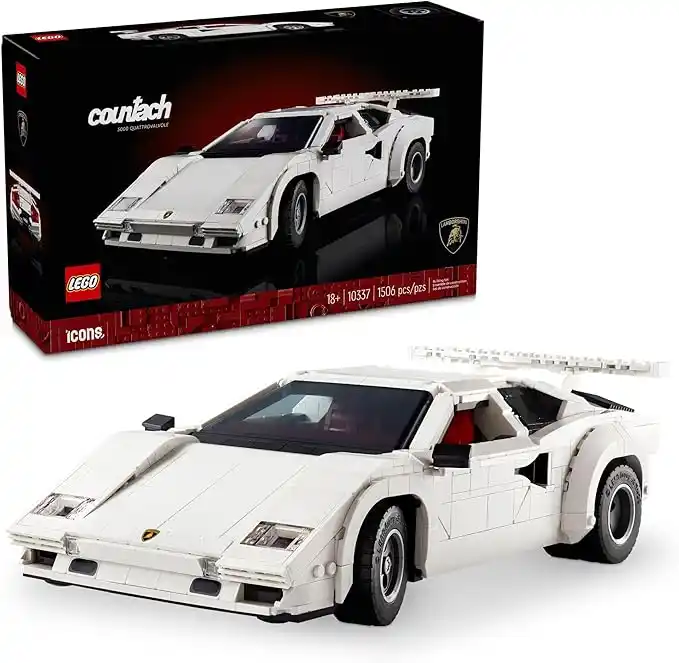 Image from Promoções e Descontos 💰: 🚨PARA OS FÃS DE LEGO🚨 [Amazon] LEGO Icons Lamborghini Countach 5000 ...
