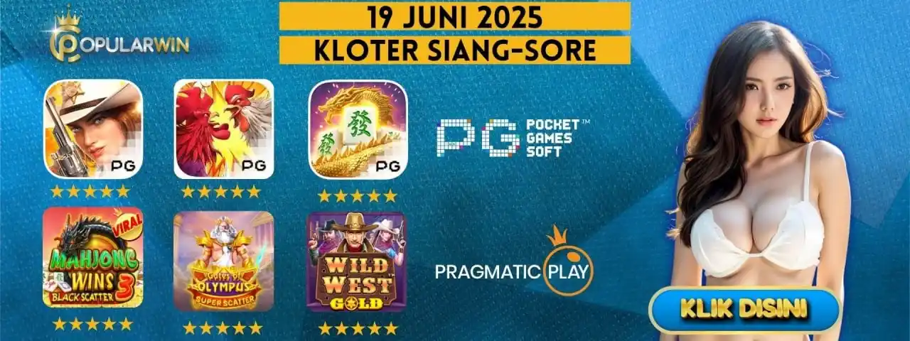 Image from POPULARWIN OFFICIAL: 🎰*POLA GAME GACOR SESI 1*🎰 🗓19 Juni 2025 🗓 ⏱️JAM GACOR 13:00 - 17...