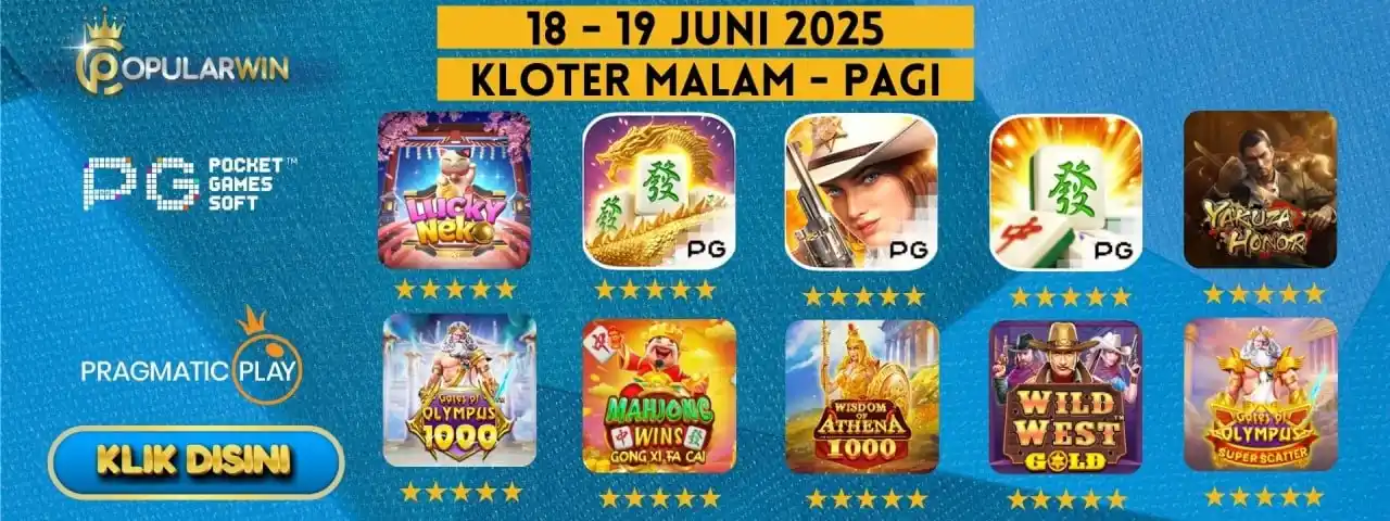 Image from POPULARWIN OFFICIAL: 🎰*POLA GAME GACOR SESI 3*🎰 🗓18 - 19 Juni 2025 🗓 ⏱️JAM GACOR 22:00 ...