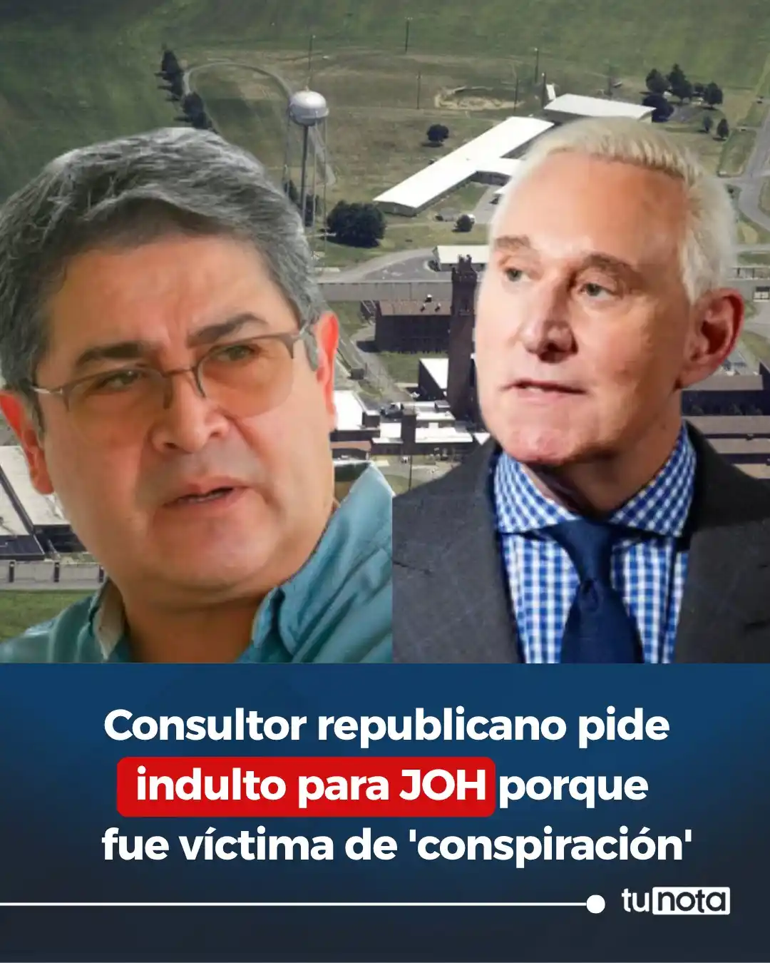 Image from tunota: 🔴Por segunda vez, Roger Stone pide públicamente que JOH sea liberado....