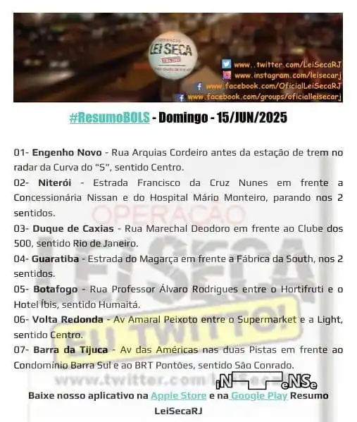 Image from ALERTA RIO 24 Hrs 🚨: <a class="text-blue-500 hover:underline cursor-pointer" href="/hashtag...