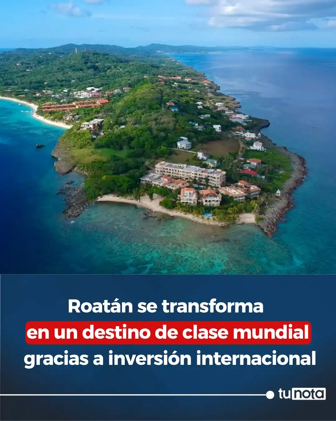 Image from tunota: 🔴¡Roatán, la gema del Caribe hondureño, es reconocida mundialmente! �...