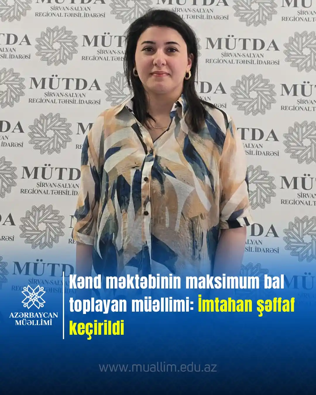 Image from Elm və təhsil media: Salyan rayonu Ərəbqardaşbəyli kənd tam orta məktəbinin coğrafiya müəll...