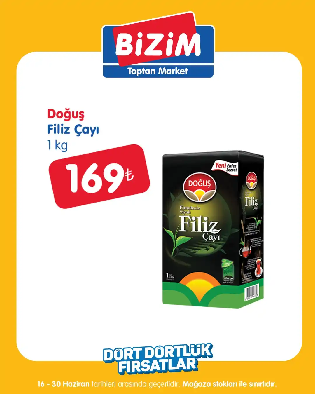Image from Bizim Toptan Satış Mağazaları: Sıcak içecek ürünleri efsane fiyata Bizim Toptan’da!🫖 ✅Doğuş Filiz ça...