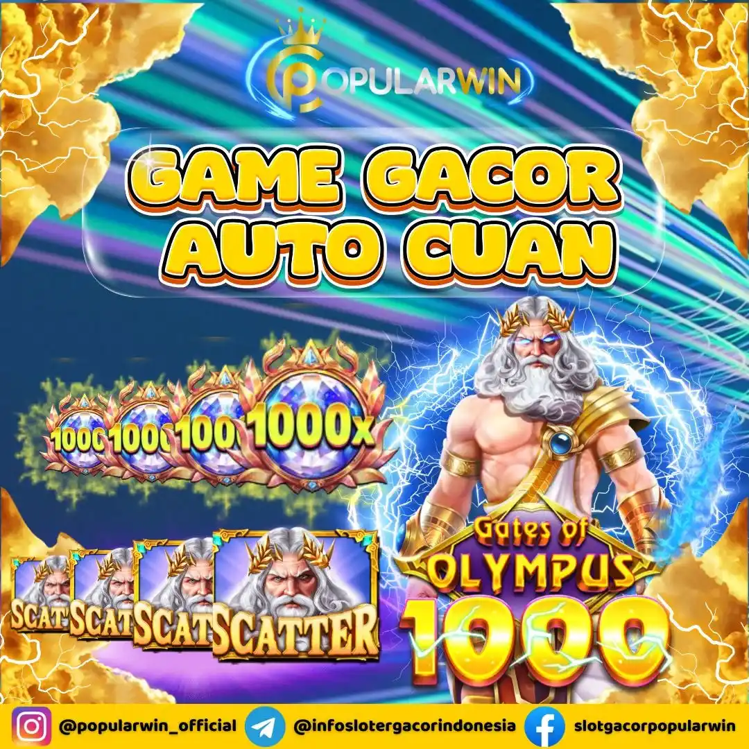 Image from POPULARWIN OFFICIAL: *UPDATE GAME JACKPOT DADAKAN POPULARWIN WAKTU TERBATAS !!* 🎉👑 _*BAG...