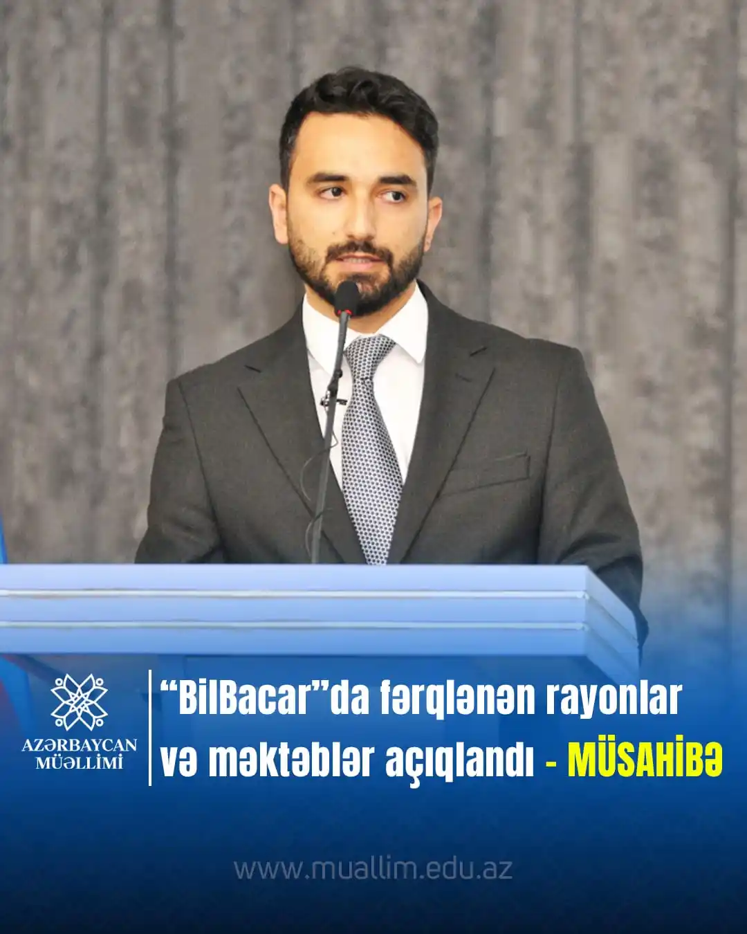 Image from Elm və təhsil media: Xəbər verdiyimiz kimi, bu gün "BilBacar" müsabiqəsi üzrə proses yekunl...