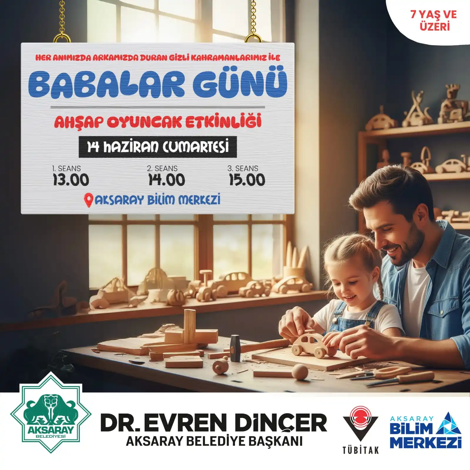 Image from Aksaray Belediyesi: Babalar Günü'nde En Güzel Hediye; Birlikte Geçirilen Zamandır...❤️ He...
