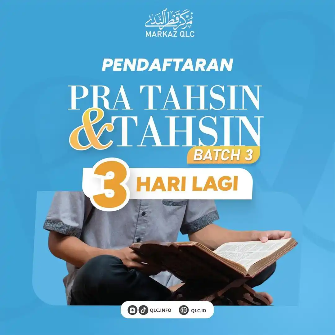 Image from Qothrunnadaa Learning Centre: *BACA AL-QUR'AN TAPI TAKUT SALAH TAJWIDNYA? FIX ANDA BUTUH TALAQQI* P...