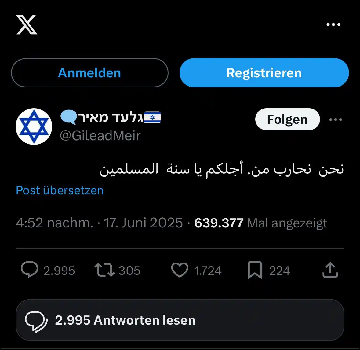 Image from haydar.almusawie : Das ist sowas von dreist. Die Zionisten versuchen zwischen Schiiten un...
