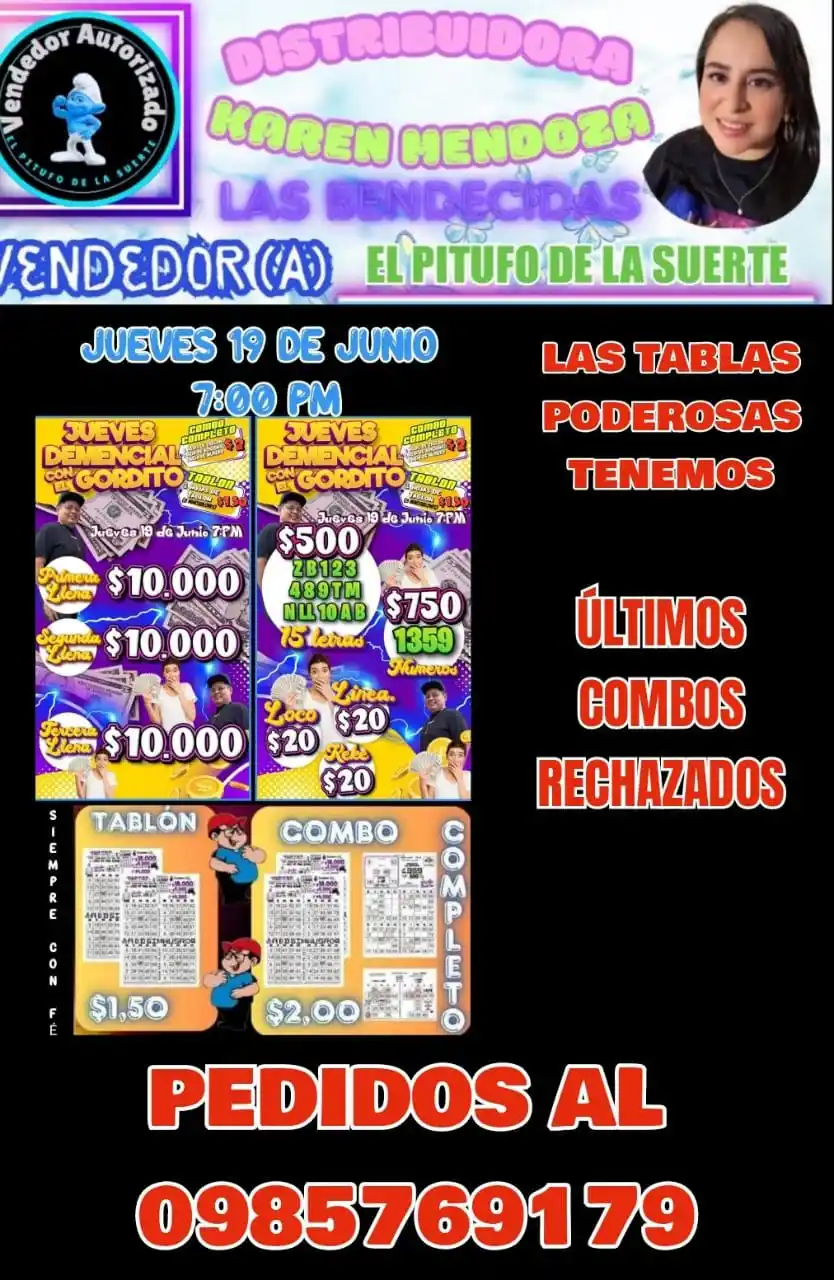 Image from BINGO GORDITO DE LA SUERTE 🍀: *📢 DESPACHANDO LAS PODEROSAS PARA MAÑANA 😱* *TU DISTRIBUIDORA FAVORI...