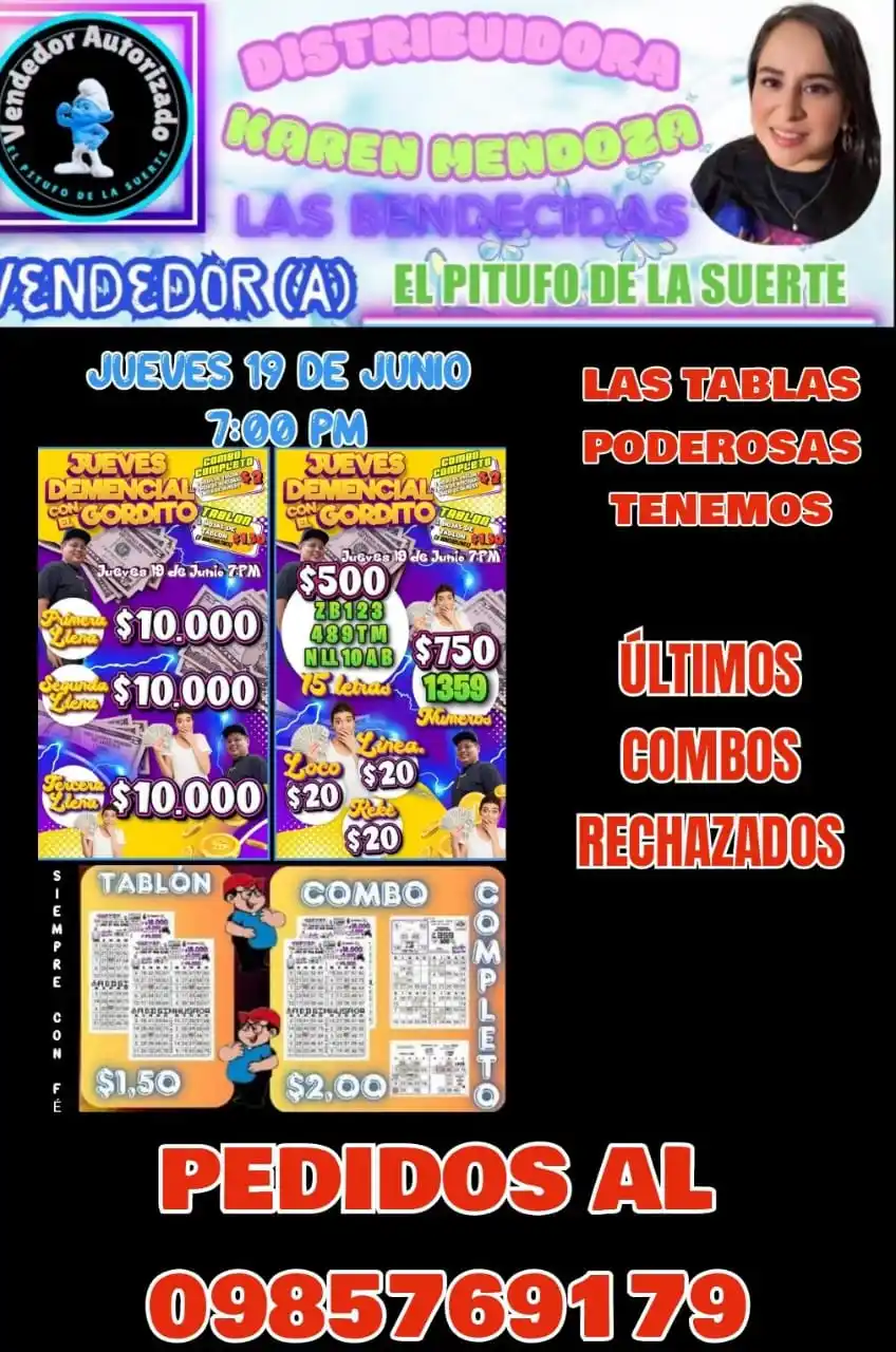Image from BINGO GORDITO DE LA SUERTE 🍀: *📢 DESPACHANDO LAS PODEROSAS 😱* *TU DISTRIBUIDORA FAVORITA KAREN MEN...