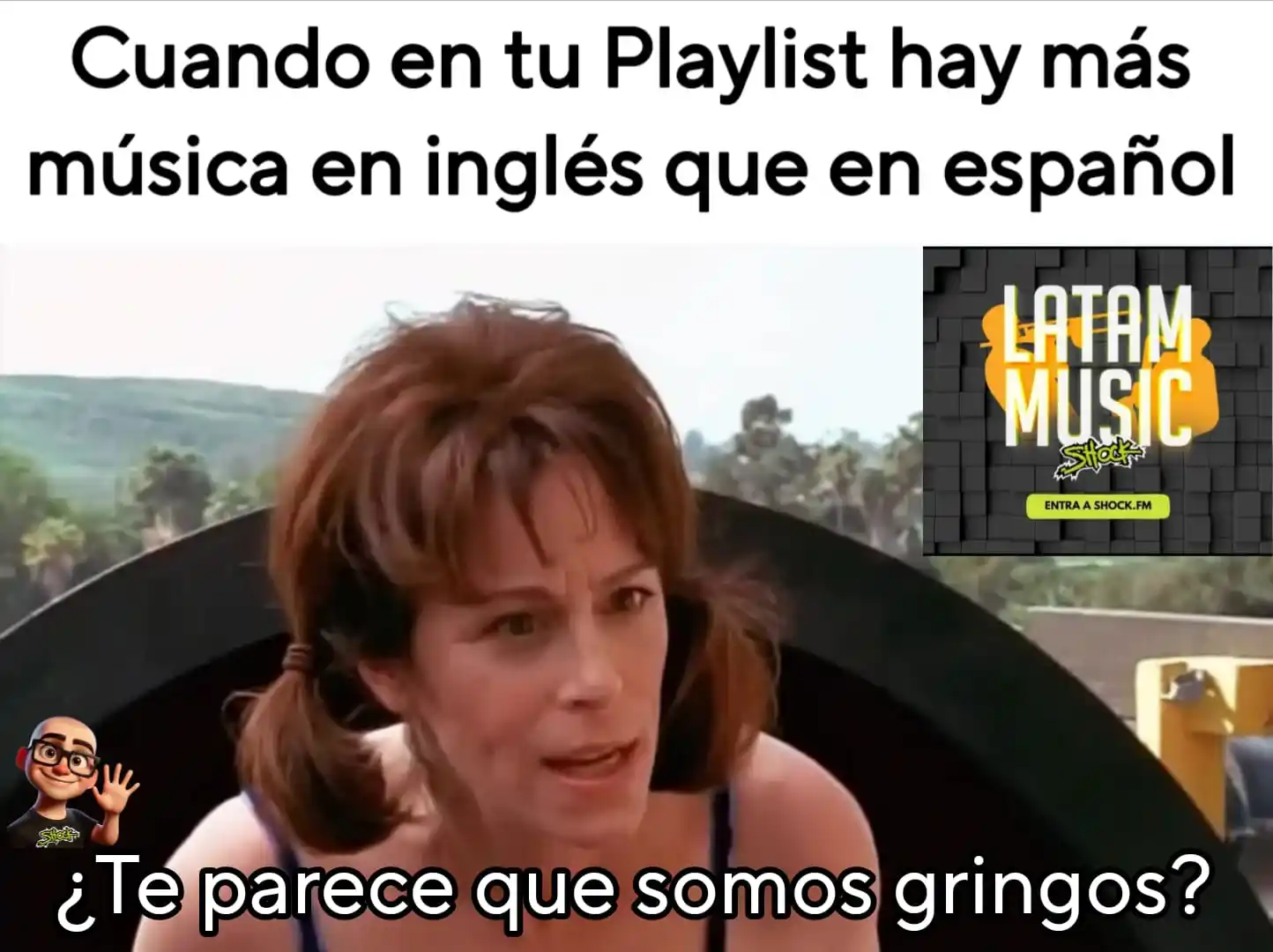 Image from ShockFM: 🚨 ¡Ey, Shockeros! Aviso importante... 🚨 🎶 Latam Music con Roberto J...