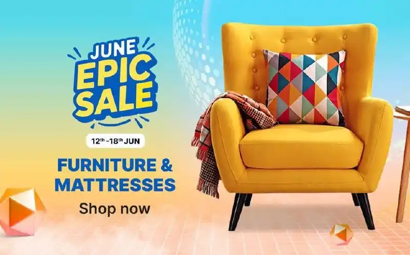 Image from TechnoFrendz - Loot, deals and More !!: Flipkart: Furniture Epic Sale Master Link: https://fkrt.cc/gUnpEGy M...