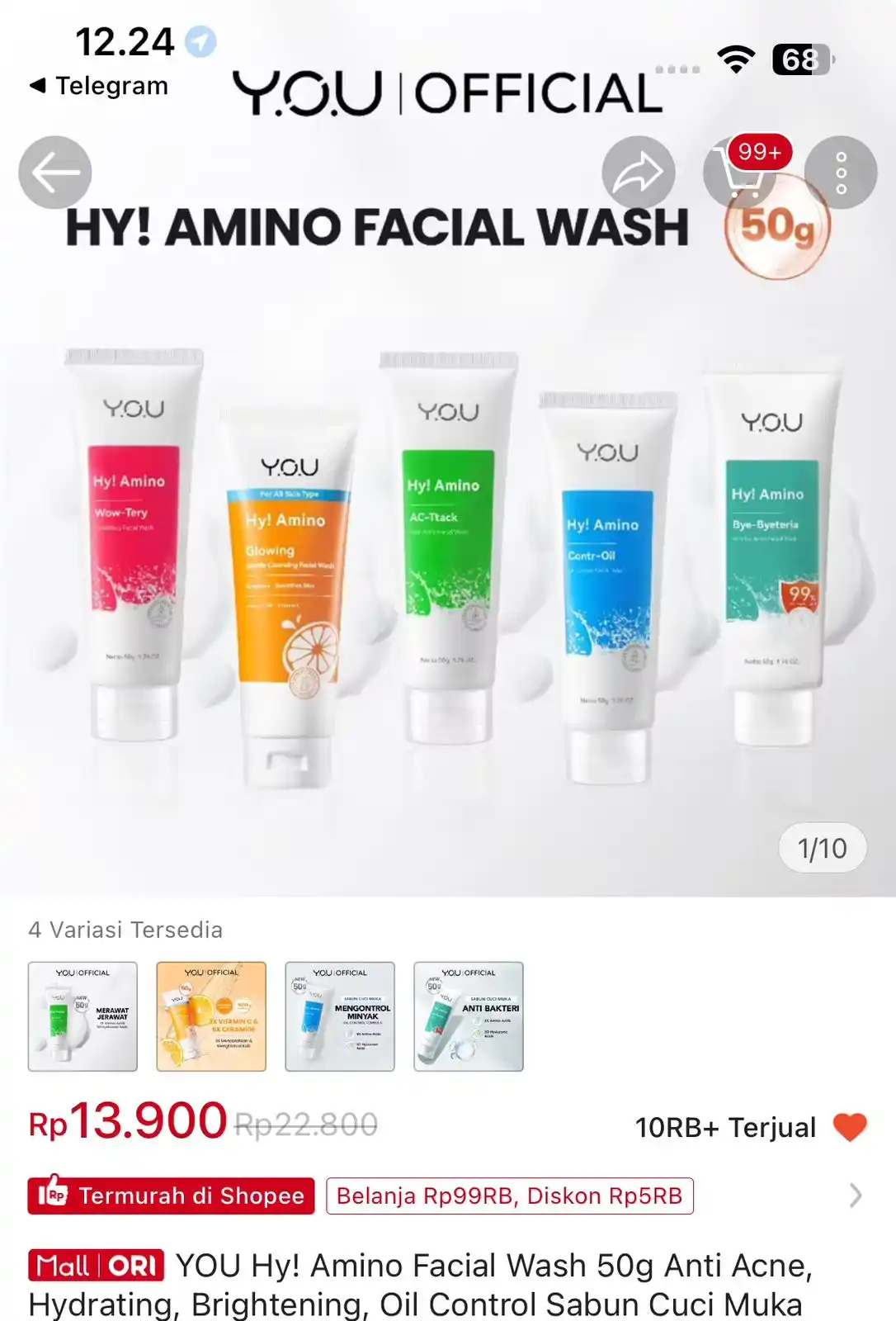 Image from DISKONAN PROMO SHOPEE👛 RACUN SHOPEE🎀 PROMO BELANJA ONLINE 🛒: Fw YOU! https://s.shopee.co.id/BIByIaNtK?share_channel_code=1...