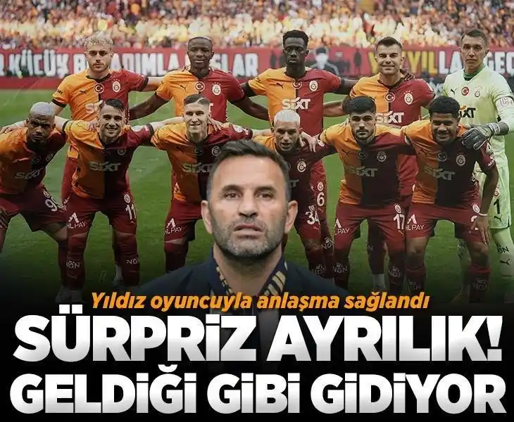 Image from Skorer: Galatasaray'da yıldız futbolcu geldiği gibi gidiyor! Transferde anlaşm...