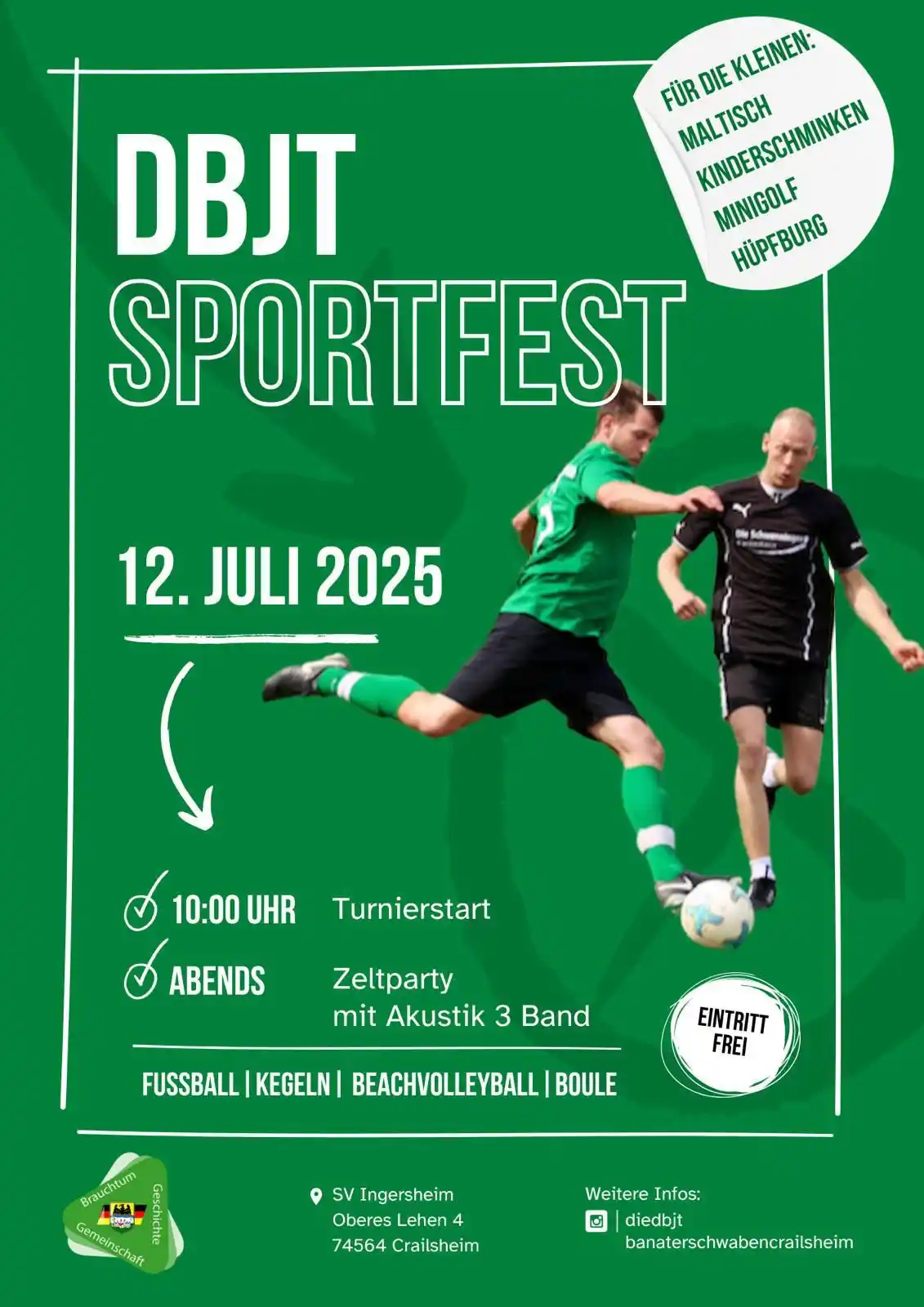 Image from Banater Schwaben aus dem Kreisverband Heilbronn : Herzliche Einladung zum Sportfest...